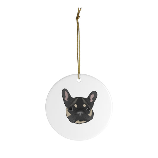 French Bulldog Custom Ceramic Ornament