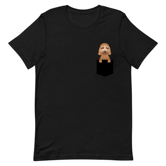 Golden Doodle Pocket T-Shirt